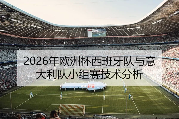 2026年欧洲杯西班牙队与意大利队小组赛技术分析